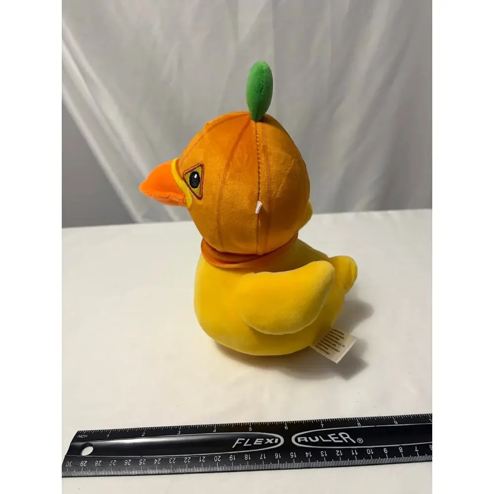 MTY International Halloween Duck in Pumpkin Costume Plush Stuffed Animal 8